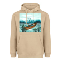 Mushroom the lake is my happy place Heavyweight Hoodie - TumblerDesignByShophia
