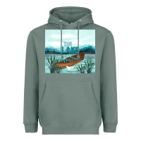 Sage the lake is my happy place Heavyweight Hoodie - TumblerDesignByShophia