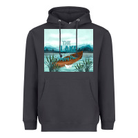 Smoke the lake is my happy place Heavyweight Hoodie - TumblerDesignByShophia