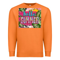 Carrot hello summer with cowhide Premium Sweatshirt - TumblerDesignByShophia