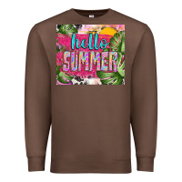 Chestnut hello summer with cowhide Premium Sweatshirt - TumblerDesignByShophia