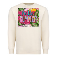 Sandshell hello summer with cowhide Premium Sweatshirt - TumblerDesignByShophia