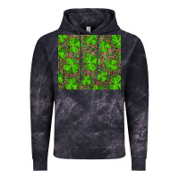 Cloud Black Saint Patricks Day Shamrock And Leopard Vintage Hoodie - RanaPortraitStore