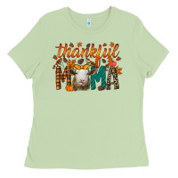 Matcha thankful mama sheep Ladies Tee - RacoonDesign