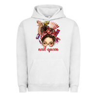 Pigment Lunar Rock nail queen messy bun with crown bbs Urban Hoodie - BundleAndBundleShop