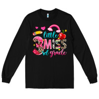 Black little miss third grade Long Sleeve Tee - NancyCooperArtShop