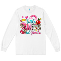 White little miss third grade Long Sleeve Tee - NancyCooperArtShop