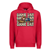 Cardinal game day baseball Premium Hoodie - HowdyJamesFarm