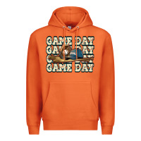 Carrot game day baseball Premium Hoodie - HowdyJamesFarm