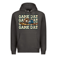 Smoke game day baseball Premium Hoodie - HowdyJamesFarm