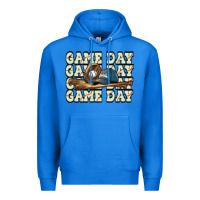 True Royal game day baseball Premium Hoodie - HowdyJamesFarm