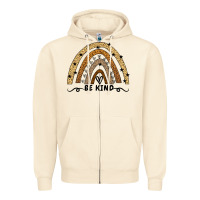 Sandshell Be Kind Rainbow Zipper Hoodie - Bettercallsaul