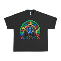 Pigment Black autism awareness rainbow Urban Heavy Tee - MaliasSmallBusiness