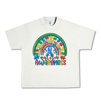 Autism Awareness Rainbow Urban Heavy Tee | Teevron