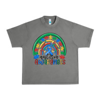 Tornado autism awareness rainbow Urban Heavy Tee - MaliasSmallBusiness