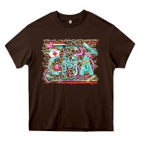 Chocolate Brown certified nursing assistant cna Heavy Core Tee - BarkalooDesign