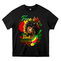 Black free ish since 1865 Heavy Core Tee - HRA Design Shop
