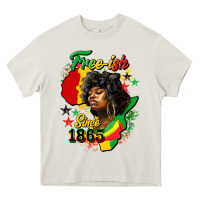 Cream free ish since 1865 Heavy Core Tee - HRA Design Shop
