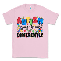 Autism Seeing The World Differently Classic Tee | Teevron