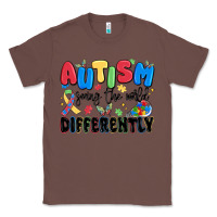 Chestnut autism seeing the world differently Classic Tee - MaliasSmallBusiness