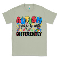 Matcha autism seeing the world differently Classic Tee - MaliasSmallBusiness