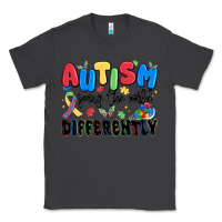 Smoke autism seeing the world differently Classic Tee - MaliasSmallBusiness
