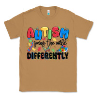 Toasted Coconut autism seeing the world differently Classic Tee - MaliasSmallBusiness