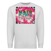 Dove Grey hair hustler with elements Premium Sweatshirt - TumblerDesignByShophia