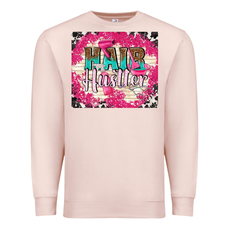 Hair Hustler With Elements Premium Sweatshirt by TumblerDesignByShophia | Teevron