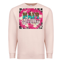 Pale Pink hair hustler with elements Premium Sweatshirt - TumblerDesignByShophia