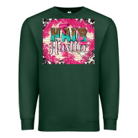 Sports Green hair hustler with elements Premium Sweatshirt - TumblerDesignByShophia
