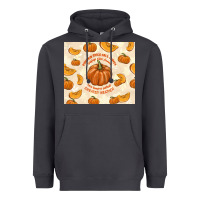Pumpkin Spice Fall Leaves Heavyweight Hoodie | Teevron