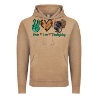 Vintage Coffee peace love thanksgiving Vintage Hoodie - Jasminsmagicworld