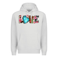 Dove Grey gemstone love Premium Hoodie - JahusDesignShop