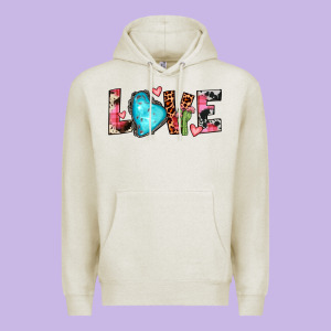 Gemstone Love Premium Hoodie Designed By Jahusdesignshop