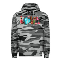 Slate Camo gemstone love Premium Hoodie - JahusDesignShop