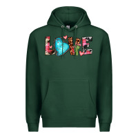 Sports Green gemstone love Premium Hoodie - JahusDesignShop