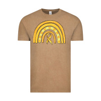Vintage Coffee childhood cancer awareness rainbow Vintage Tee - MaliasSmallBusiness