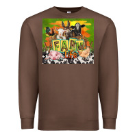 Chestnut farm life with animals Premium Sweatshirt - TumblerDesignByShophia