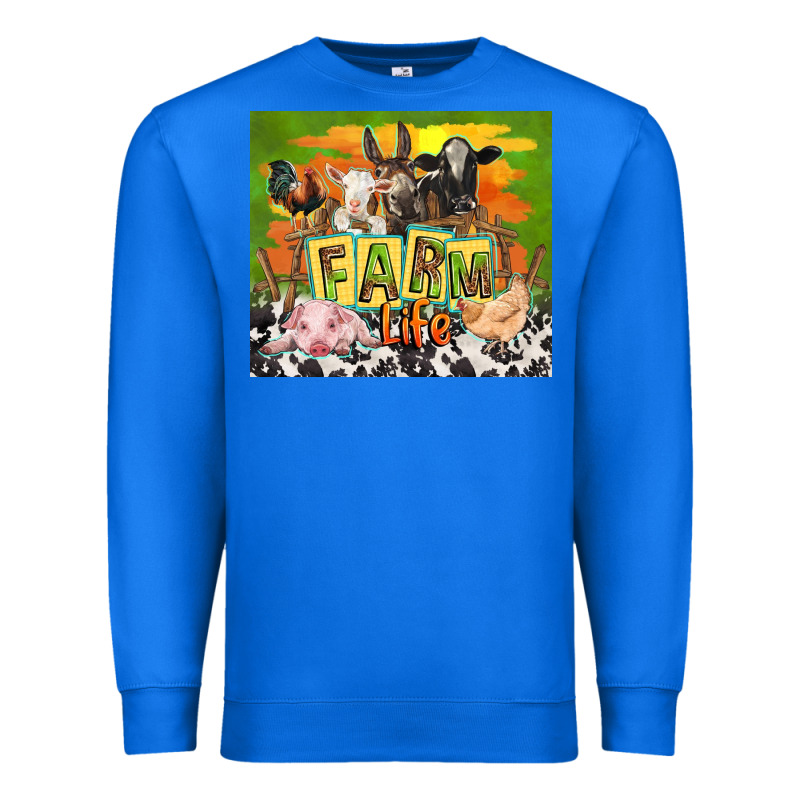 Farm Life With Animals Premium Sweatshirt by TumblerDesignByShophia | Teevron