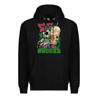 Black Grab your joe let's go Soccer Premium Hoodie - HowdyJamesFarm