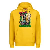 Lemon Grab your joe let's go Soccer Premium Hoodie - HowdyJamesFarm