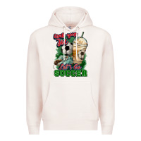 Pale Pink Grab your joe let's go Soccer Premium Hoodie - HowdyJamesFarm