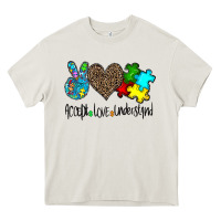 Cream accept love understand Heavy Core Tee - CowhideDigitalArt