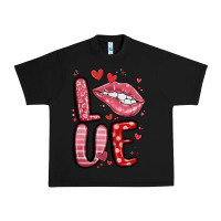 Black western love lips Urban Heavy Tee - MaliasSmallBusiness