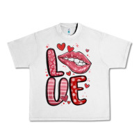 Lunar Rock western love lips Urban Heavy Tee - MaliasSmallBusiness
