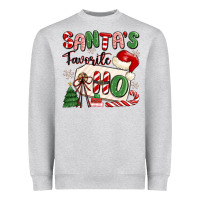 Heather Grey santa's favorite ho Heavyweight Sweatshirt - MaliasSmallBusiness