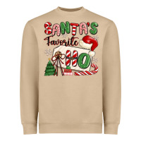 Mushroom santa's favorite ho Heavyweight Sweatshirt - MaliasSmallBusiness