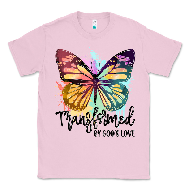 Transformed By God's Love Classic Tee by JahusDesignShop | Teevron