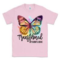 Bubblegum Pink transformed by god's love Classic Tee - JahusDesignShop